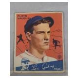 1934 Goudey Baseball Floyd Vaugh #22