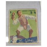 1934 Goudey Baseball Arndt Jorgens #72