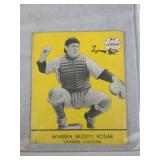 1941 Goudey Baseball Warren Buddy Rosar #4