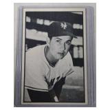 1953 Bowman B&W Baseball Hoyt Wilhelm #28