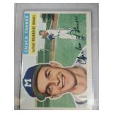 1956 Topps Baseball Chuck Tanner #69