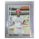 1970 Topps Baseball Lou Brock #330