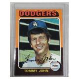 1975 Topps Baseball Tommy John #47