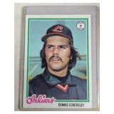 1978 Topps Baseball Dennis Eckersley #122