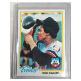 1978 Topps Baseball Rod Carew #580 rookie