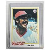 1978 Topps Baseball Jim Rice #670