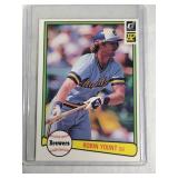1982 Donruss Baseball Robin Yount #510