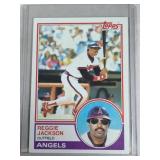 1983 Topps Baseball Reggie Jackson #500