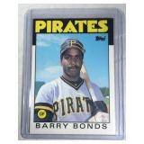 1986 Topps Traded Baseball Barry Bonds #11T rookie