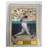 1987 Topps Baseball Barry Bonds #320
