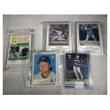 1979 Aaron #412, 2109 Keston Hiura #62 & Milwaukee