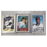 1989 Bowman & 1990 Fleer Bonds and 1989 Topps