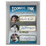 Iconic Ink Autograph Baseball Babe Ruth / Joe