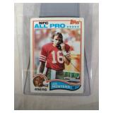 1982 Topps Football Joe Montana #468