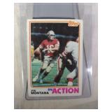 1982 Topps Football Joe Montana #469