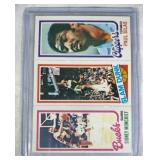 1980 Topps BKB Moncrief / Shelton / Silas #151 /