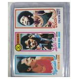 1980 Topps BKB Carr / Kareem Adbul-Jabbar / Natt