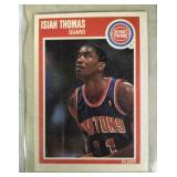 1989 Fleer BKB Isiah Thomas #50
