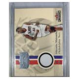 2001 Fleer Game Worn Jersey BKB Dikembe
