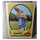 1970 Topps Football Fran Tarkenton #80