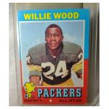 1971 Topps Football Willie Woods #51