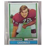 1974 Topps Football Dan Dierdorf #32 rookie