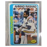 1978 Topps Football Ahmad Rashad #125