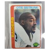 1978 Topps Football Otis Sistrunk #189