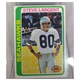 1978 Topps Football Steve Largent #443
