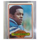1980 Topps Football Tony Dorsett #330