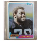 1981 Topps Football Art Shell #43