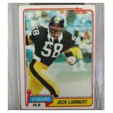1981 Topps Football Jack Lambert #155