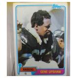 1981 Topps Football Gene Upshaw #219