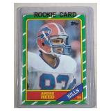 1986 Tops Football Andre Reed #388 rookie
