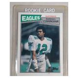 1987 Tops Football Randall Cunningham #296 rookie