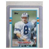 1989 Topps Traded Football Troy Aikman #70T rookie