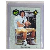 1991 Classic Draft Picks Football Brett Favre #30