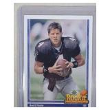 1991 UD Football Brett Favre #647 Rookie