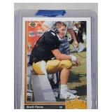 1991 UD Football Brett Favre #13 rookie