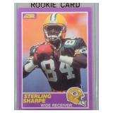 1999 Score Football Stelring Sharpe #333S rookie