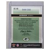 2004 Fleer Football Ahman Green Jersery card #GC-