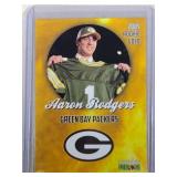 2005 Rookie Phemon Gold Football Aaron Rodgers