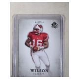 2012 SP Football Russell Wilson #87 rookie