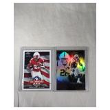 two Jonathan Taylor football cards - 2002 Leaf #74