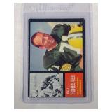 1962 Topps Football Bill Forester #73