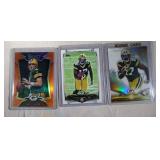 Brett Favre and Davante Adams football cards -2014