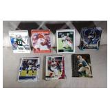 box of football cards - box is 11 inch long