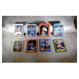 box of Baseball cards - box is 13 inch long