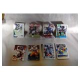 box of Football cards - box is 14 inch long