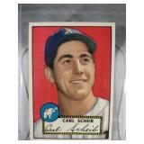 1952 Topps Baseball  Carl Scheib #116